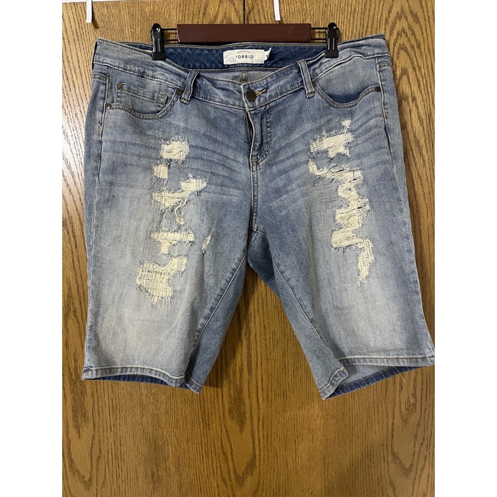 Torrid Jean Shorts